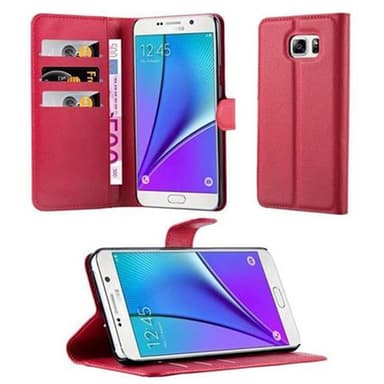 Samsung Galaxy NOTE 5 Deksel Etui Case (rød)