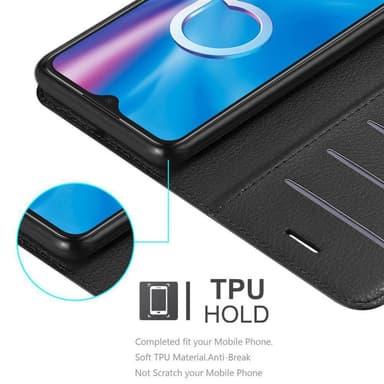 Alcatel 1S 2020 Deksel Etui Case (svart)