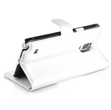 Samsung Galaxy NOTE 4 Deksel Etui Case (hvit)