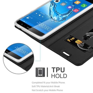 Huawei NOVA PLUS lommebokdeksel etui (svart)