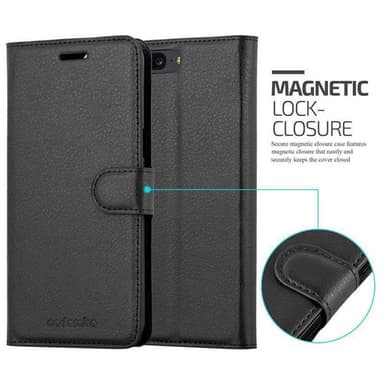 OnePlus 5 Deksel Etui Case (svart)