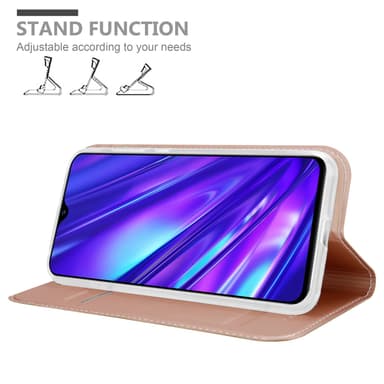 Realme 5 / 5i / 6i / C3 lommebokdeksel etui (rosa)