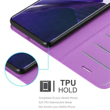 Samsung Galaxy NOTE 20 PLUS Deksel Etui Case (lilla)