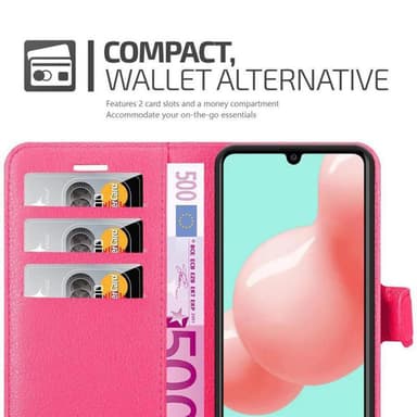 Samsung Galaxy A41 Deksel Etui Case (rosa)