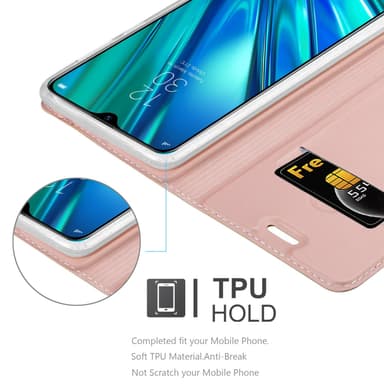 Realme 5 PRO / Realme Q lommebokdeksel etui (rosa)