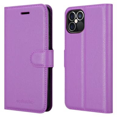 iPhone 12 PRO MAX Deksel Etui Case (lilla)