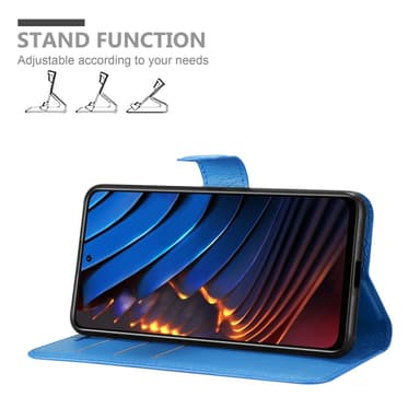 Xiaomi POCO X3 GT Deksel Etui Case (blå)