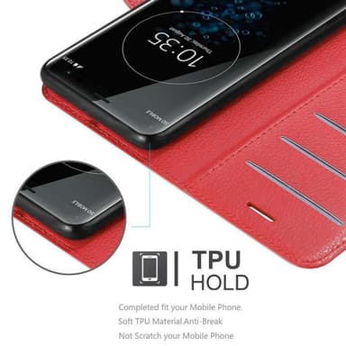 Sony Xperia XZ3 Deksel Etui Case (rød)