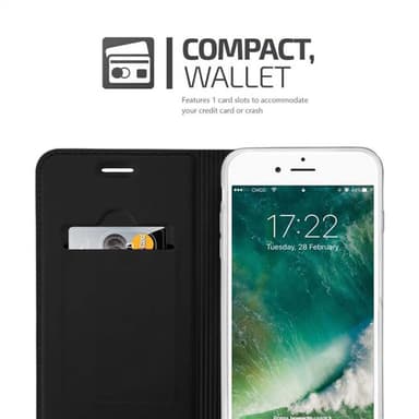 iPhone 7 PLUS / 7S PLUS / 8 PLUS lommebokdeksel etui