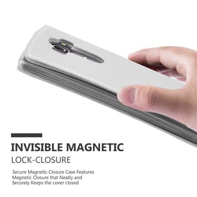 LG G4 / G4 PLUS lommebokdeksel etui (sølv)