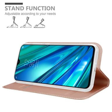 Realme 5 PRO / Realme Q lommebokdeksel etui (rosa)