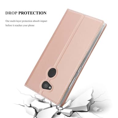 Sony Xperia L2 lommebokdeksel etui (rosa)