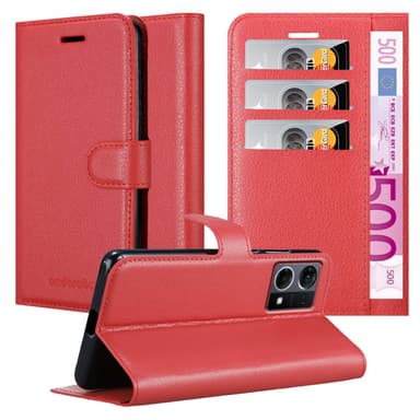 Realme 7 5G Deksel Etui Case (rød)