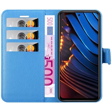 Xiaomi POCO X3 GT Deksel Etui Case (blå)