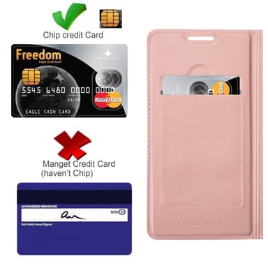 iPhone 11 PRO MAX lommebokdeksel etui (rosa)