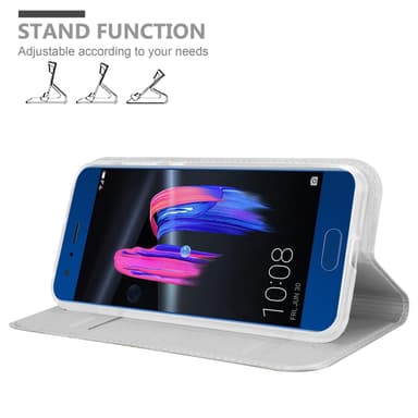 Honor 9 lommebokdeksel etui (sølv)