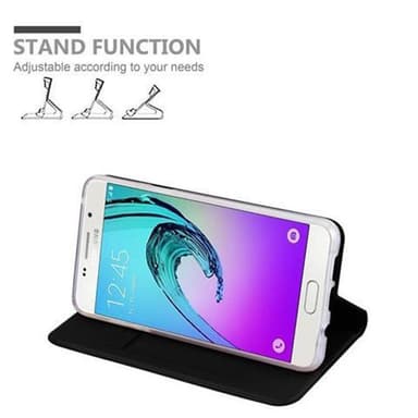 Samsung Galaxy A3 2016 lommebokdeksel etui (svart)