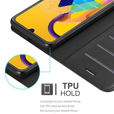 Samsung Galaxy M21 / M30s Deksel Etui Case (svart)