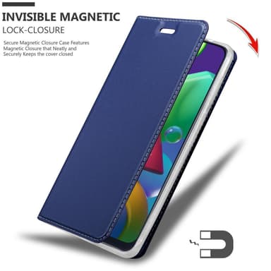 Samsung Galaxy M31 lommebokdeksel etui (blå)