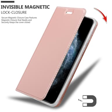 iPhone 11 PRO MAX lommebokdeksel etui (rosa)