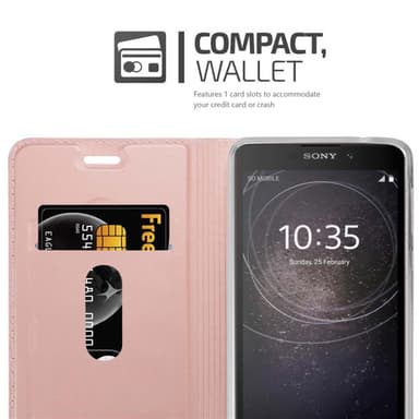 Sony Xperia L2 lommebokdeksel etui (rosa)