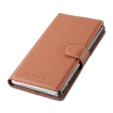 Sony Xperia Z1 Deksel Etui Case (brun)