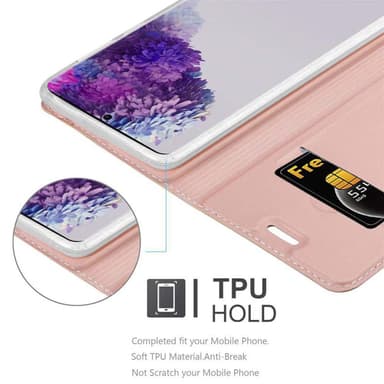 Samsung Galaxy S20 ULTRA lommebokdeksel etui (rosa)