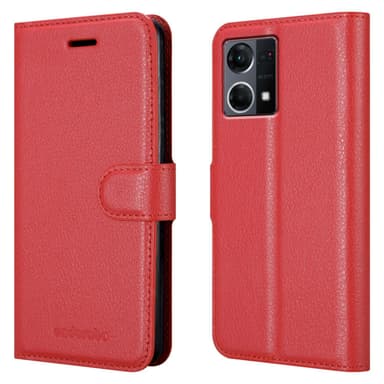 Realme 7 5G Deksel Etui Case (rød)