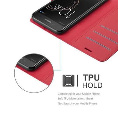 Sony Xperia XZ / XZs Deksel Etui Case (rød)