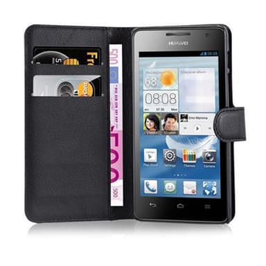 Huawei ASCEND G526 Deksel Etui Case (svart)