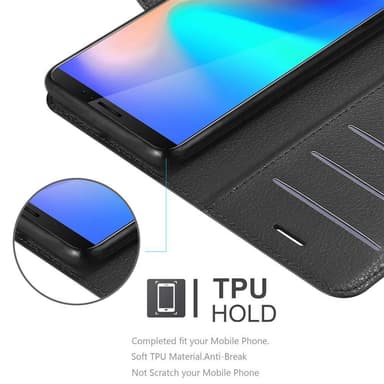Cubot J3 PRO Deksel Etui Case (svart)