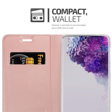 Samsung Galaxy S20 ULTRA lommebokdeksel etui (rosa)