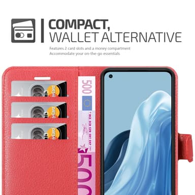 Realme 7 5G Deksel Etui Case (rød)