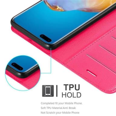 Huawei P40 PRO / P40 PRO+ Deksel Etui Case (rosa)