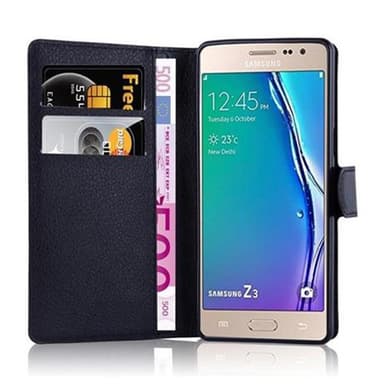 Samsung Galaxy Z3 Deksel Etui Case (svart)