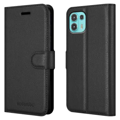 Motorola EDGE 20 LITE / FUSION Deksel Etui Case (svart)