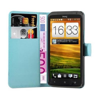 HTC ONE X / X+ Deksel Etui Case (blå)