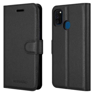 Samsung Galaxy M21 / M30s Deksel Etui Case (svart)
