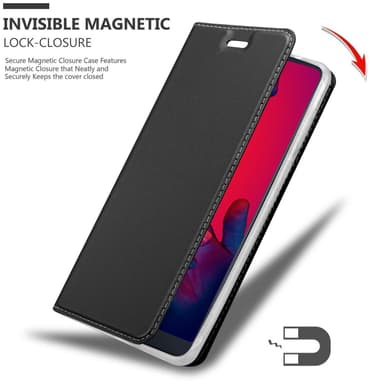 Huawei P20 PRO / P20 PLUS lommebokdeksel etui (svart)
