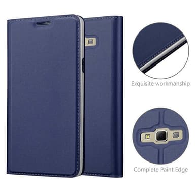 Samsung Galaxy A7 2015 lommebokdeksel etui (blå)