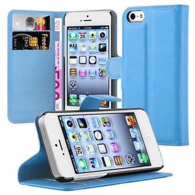 iPhone 5 / 5S / SE 2016 Deksel Etui Case (blå)