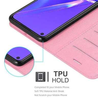 Oppo A72 Deksel Etui Case (rosa)