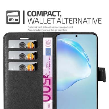 Samsung Galaxy S20 PLUS Deksel Etui Case (svart)