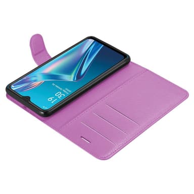 Oppo A12 Deksel Etui Case (lilla)