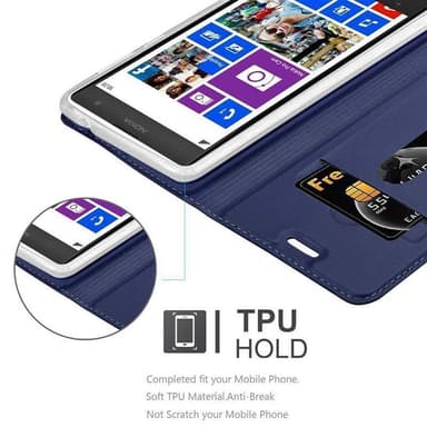 Nokia Lumia 1020 lommebokdeksel etui (blå)