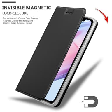 iPhone 13 lommebokdeksel etui (svart)