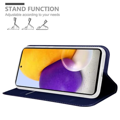Samsung Galaxy A73 5G lommebokdeksel etui (blå)