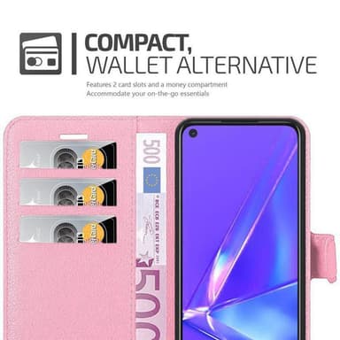 Oppo A72 Deksel Etui Case (rosa)