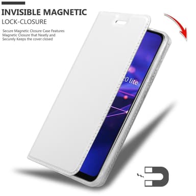 Huawei MATE 20 LITE lommebokdeksel etui (sølv)