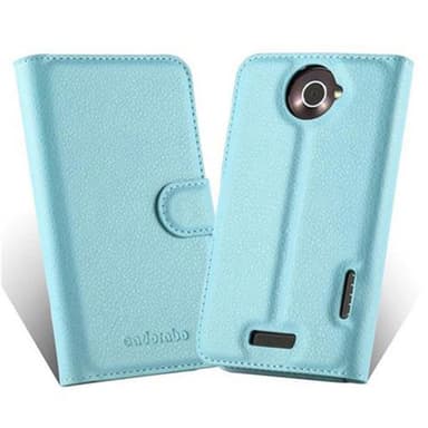 HTC ONE X / X+ Deksel Etui Case (blå)